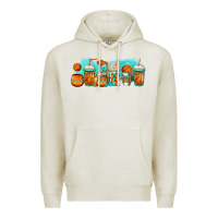 Oatmeal Heather basketball coffee cups Premium Hoodie - Jasminsmagicworld
