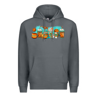 Rock basketball coffee cups Premium Hoodie - Jasminsmagicworld