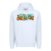 White basketball coffee cups Premium Hoodie - Jasminsmagicworld