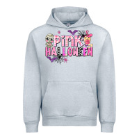 Heather Grey pink halloween Urban Hoodie - AdoDesignShop