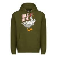 Army Green Talk To Me- Funny Goose Tee- Funny Goose Gifts Premium Premium Hoodie - minhPixels