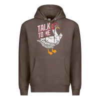 Coffee Talk To Me- Funny Goose Tee- Funny Goose Gifts Premium Premium Hoodie - minhPixels