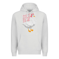 Dove Grey Talk To Me- Funny Goose Tee- Funny Goose Gifts Premium Premium Hoodie - minhPixels