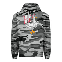Slate Camo Talk To Me- Funny Goose Tee- Funny Goose Gifts Premium Premium Hoodie - minhPixels