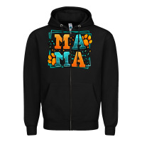 Black Cat dog mama Mother's Day Zipper Hoodie - LillyAllenDesigns