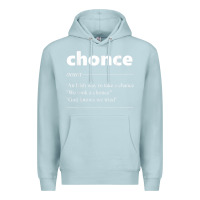 Blue Mist Chonce Definition We Took A Chonce Risk Lover Gift Premium Hoodie - minhPixels