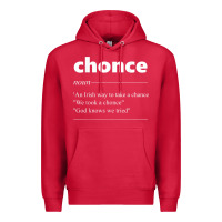 Cardinal Chonce Definition We Took A Chonce Risk Lover Gift Premium Hoodie - minhPixels