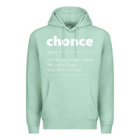 Seafoam Chonce Definition We Took A Chonce Risk Lover Gift Premium Hoodie - minhPixels