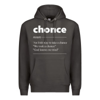 Smoke Chonce Definition We Took A Chonce Risk Lover Gift Premium Hoodie - minhPixels