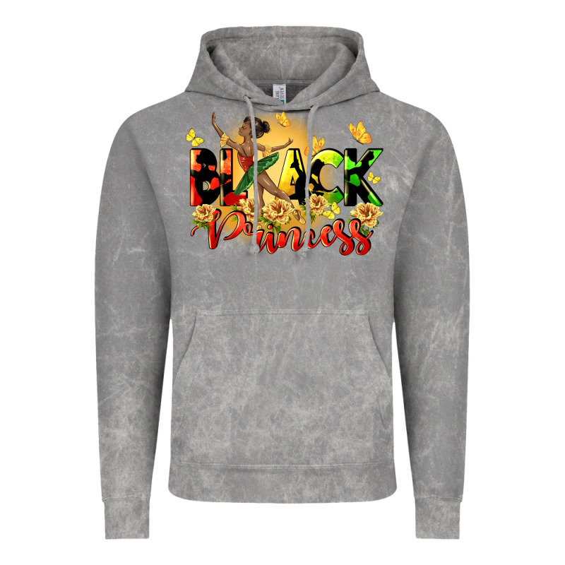 Black Princess Vintage Hoodie by CowGirlArtShop | Teevron