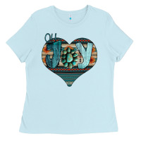 Baby Blue Oh Joy Love Ladies Tee - Bettercallsaul
