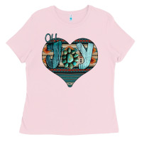 Bubblegum Pink Oh Joy Love Ladies Tee - Bettercallsaul