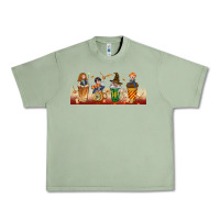 Oil Green wizards coffee cups Urban Heavy Tee - TumblerDesignByShophia