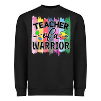 Black Teacher of a warrior Heavyweight Sweatshirt - CowhideDigitalArt