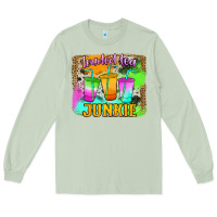 Matcha Loaded Tea Junkie Long Sleeve Tee - Jasminsmagicworld