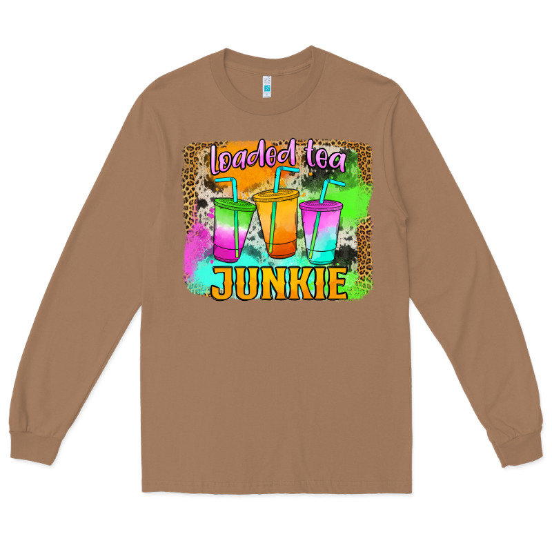 Loaded Tea Junkie Long Sleeve Tee by Jasminsmagicworld | Teevron