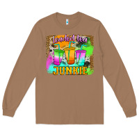 Toasted Coconut Loaded Tea Junkie Long Sleeve Tee - Jasminsmagicworld