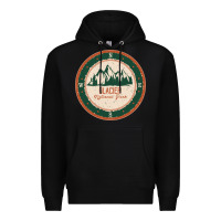 Black Glacier National Park Premium Hoodie - minhPixels