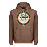 Chestnut Glacier National Park Premium Hoodie - minhPixels