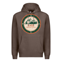 Coffee Glacier National Park Premium Hoodie - minhPixels