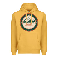 Mustard Glacier National Park Premium Hoodie - minhPixels