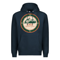 Navy Glacier National Park Premium Hoodie - minhPixels