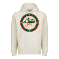 Oatmeal Heather Glacier National Park Premium Hoodie - minhPixels
