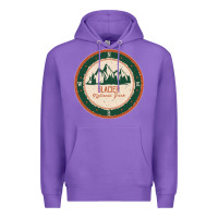 Purple Glacier National Park Premium Hoodie - minhPixels