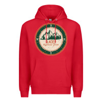 Red Glacier National Park Premium Hoodie - minhPixels