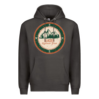 Smoke Glacier National Park Premium Hoodie - minhPixels
