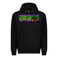 Black halloween mini 11 oz mug Premium Hoodie - BundleAndBundleShop