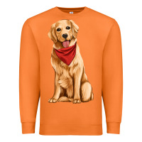 Carrot golden retriever Premium Sweatshirt - Artiststas