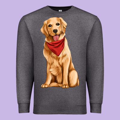 Golden Retriever Premium Sweatshirt Designed By Artiststas