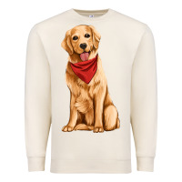Sandshell golden retriever Premium Sweatshirt - Artiststas