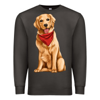 Smoke golden retriever Premium Sweatshirt - Artiststas