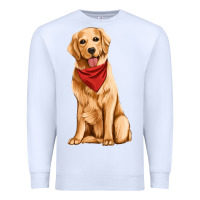 White golden retriever Premium Sweatshirt - Artiststas