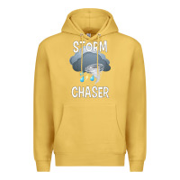 Antique Gold Kids Storm Chaser Boys Storm Hunter Tornado Gift Premium Hoodie - minhPixels