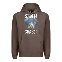 Coffee Kids Storm Chaser Boys Storm Hunter Tornado Gift Premium Hoodie - minhPixels