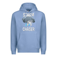 Colony Blue Kids Storm Chaser Boys Storm Hunter Tornado Gift Premium Hoodie - minhPixels