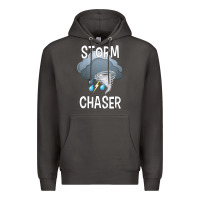 Smoke Kids Storm Chaser Boys Storm Hunter Tornado Gift Premium Hoodie - minhPixels