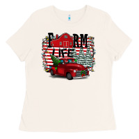 Bone Farm Life Christmas Ladies Tee - Bettercallsaul