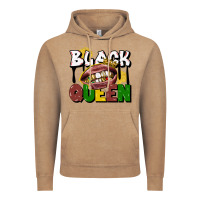 Vintage Coffee black queen Vintage Hoodie - CowGirlArtShop