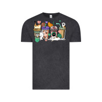 Vintage Black Cat coffee cups Vintage Tee - HowdyJamesFarm