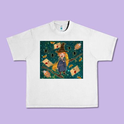 Wizard Boy With Mouse Urban Heavy Tee Designed By Tumblerdesignbyshophia