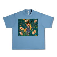 Pebble Blue wizard boy with mouse Urban Heavy Tee - TumblerDesignByShophia