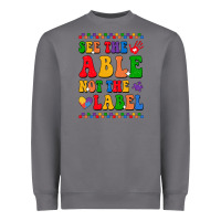 Storm see the able not the label Heavyweight Sweatshirt - CowhideDigitalArt