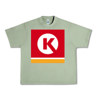 Oil Green Circle K Retail Urban Heavy Tee - minhPixels