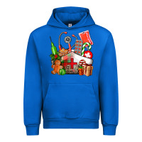 Cobalt nurse  and christmas Urban Hoodie - AdoDesignShop
