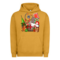 Pigment Peanut Butter nurse  and christmas Urban Hoodie - AdoDesignShop