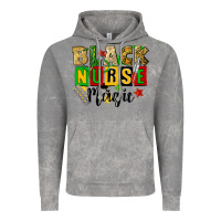 Cloud Rock black nurse magic juneteenth Vintage Hoodie - CowGirlArtShop